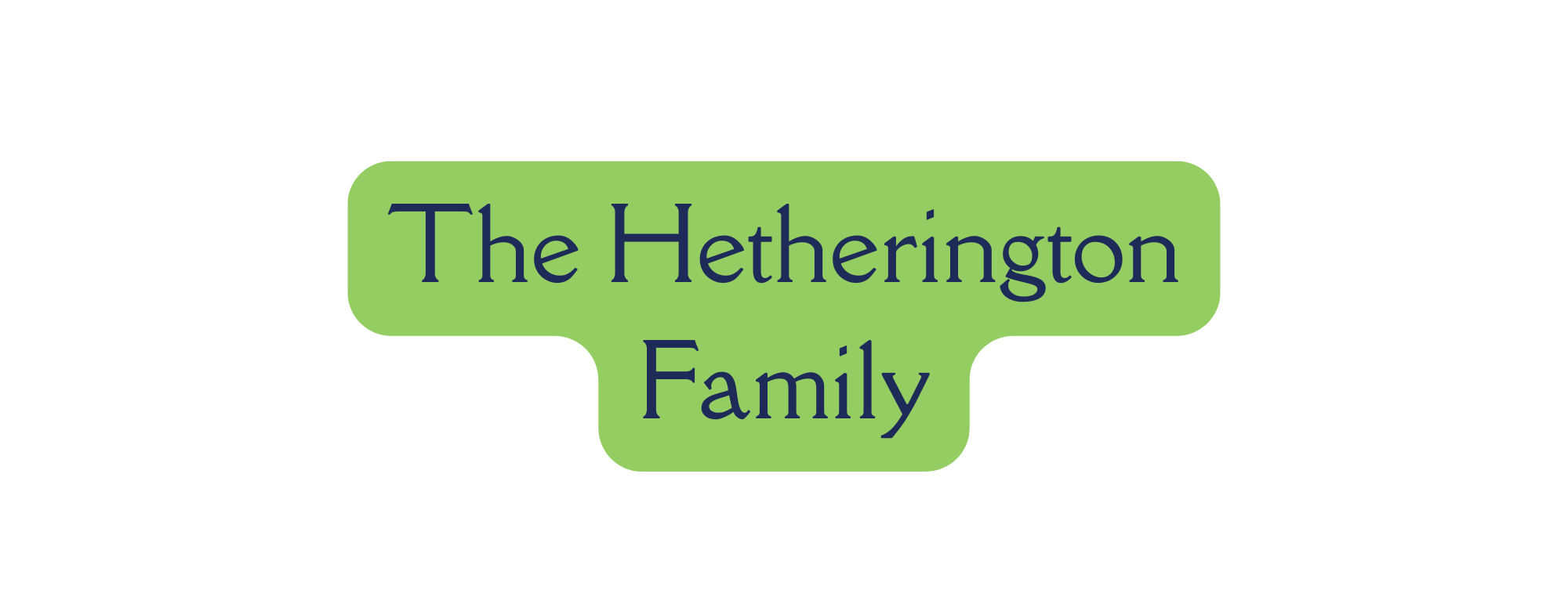 The Hetherington Family